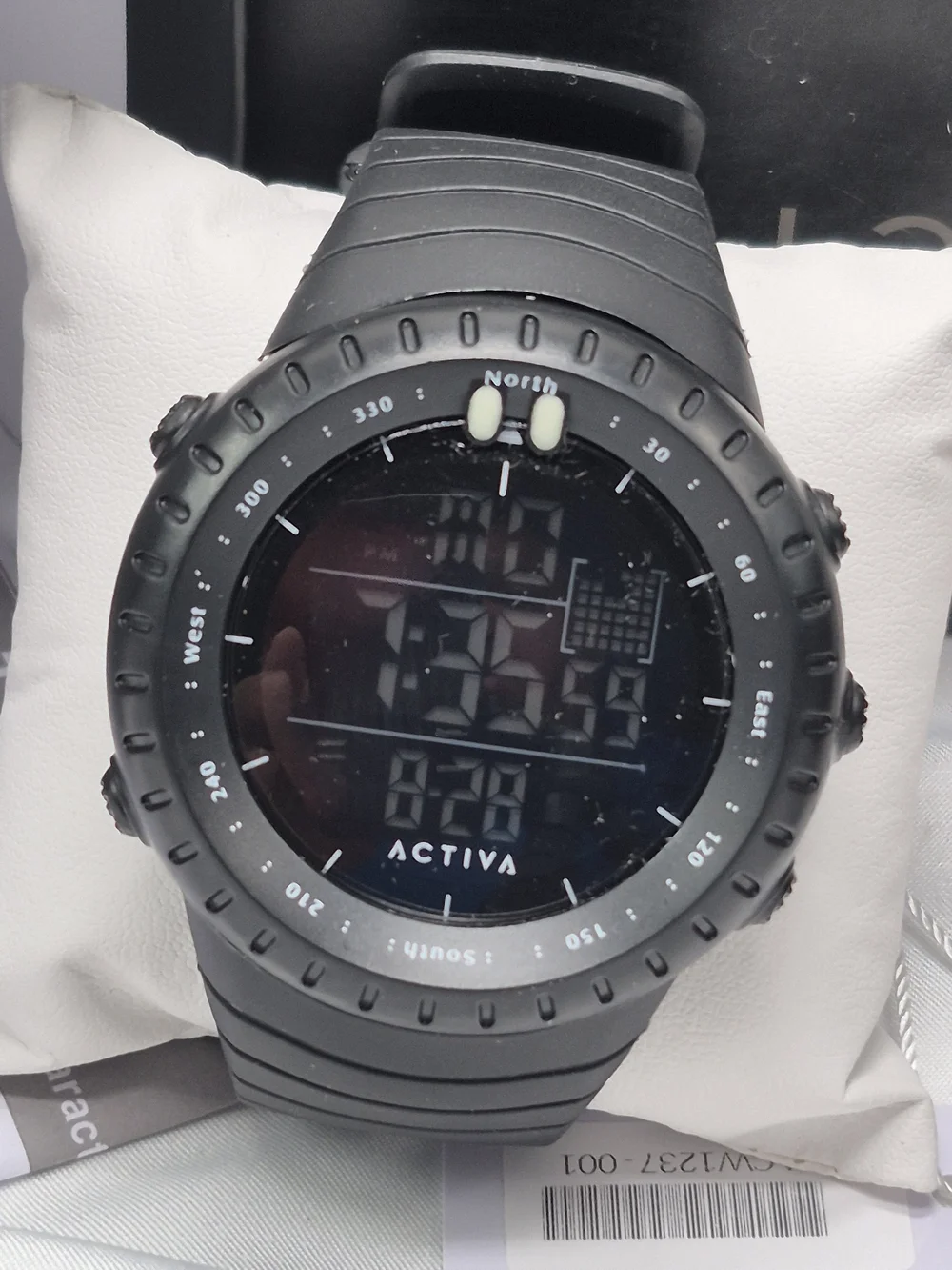 ACTIVA Black Digital Sport Watch